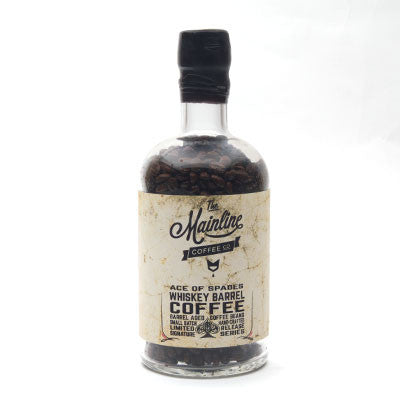 whiskey barrel aged coffee beans